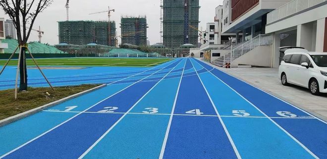 广完美体育东塑胶跑道丨乔师傅案例精选-溧阳市南京师范大学附属小学(图2)