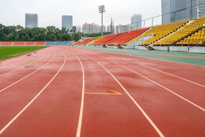 完美体育塑胶跑道一格有多宽(图9)